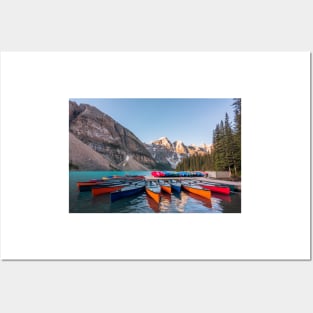 Banff Boat Dock Posters and Art